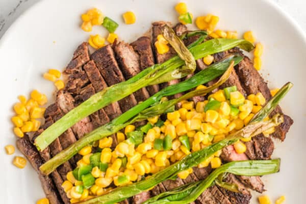 Grilled flank steak