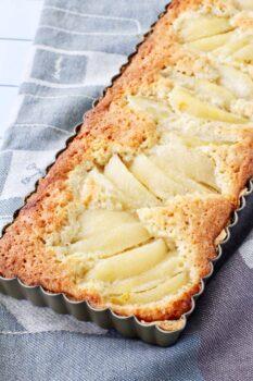 Pear Almond Torte with Sage