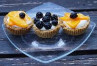 Peach and Blackberry Tartlets