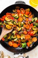 Skillet Vegetables with Green Chiles