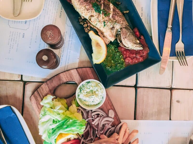 SEA BASS WITH LEMON in the Kitchen Makeover program