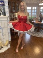 The Bikini Chef Santa Apron