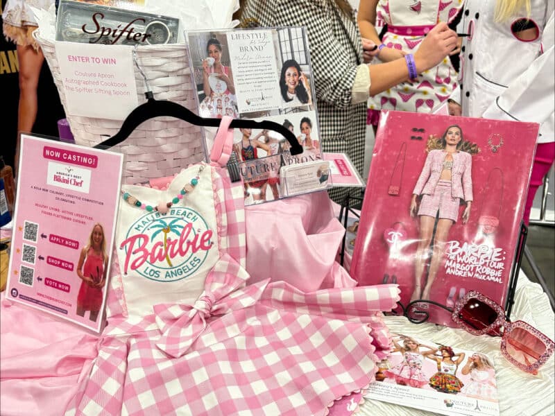 FIT EXPO LOS ANGELES AMERICA'S NEXT BIKINI CHEF BARBIE GIVEAWAY