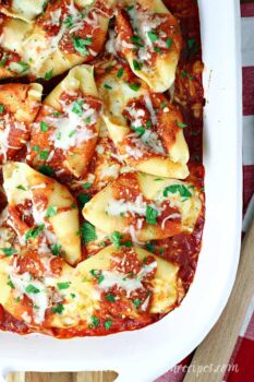 3 Cheese Stuffed Pasta