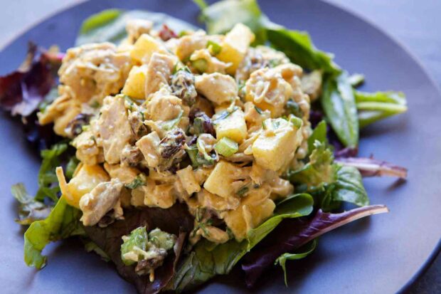 Curried Turkey Salad Kitchen Makeover