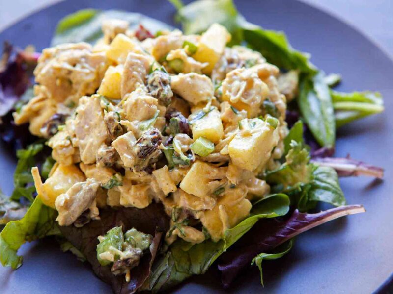 Curried Turkey Salad Kitchen Makeover