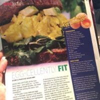 Egg Salad Sandwich with watercress