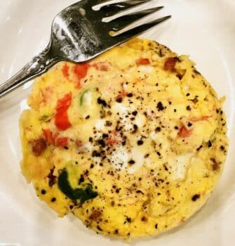 Egg in a pot omelet