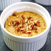Oatmeal in a pot