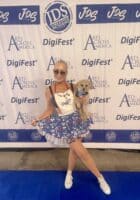 The Bikini Chef and Adie Dodgers Apron