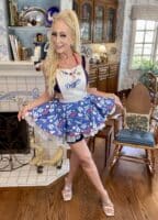 The Bikini Chef Susan Irby Dodgers Apron