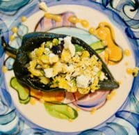 Stuffed Poblano Peppers