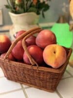 Summer peaches