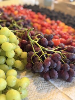 Fresh fruit for Charcuterie Cups