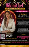 Gloria Garcia contestant America's Next Bikini Chef