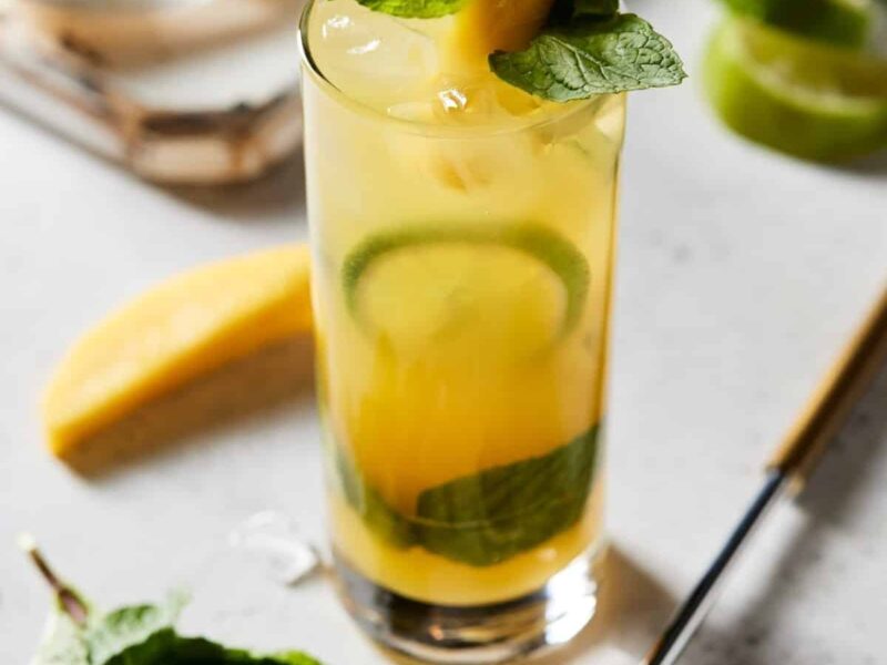 Mango Mojito with peach