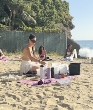 Jaziah contestant ANBC beach picnic