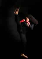 Symone Fairchild kickboxing for ANBC